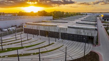 Widok na budynek nr 3 od strony południowo-wschodniej