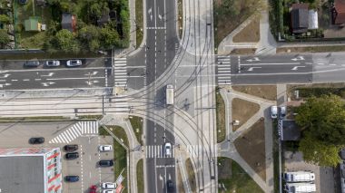 Skrzyżowanie ul. Annopol z ul. Inowłodzką